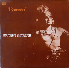 Ananda Shankar - "I Remember" (Vinyl)