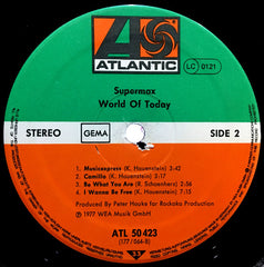 Supermax - World Of Today (Vinyl) Image