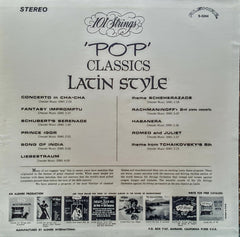 101 Strings - "Pop" Classics Latin Style (Vinyl) Image