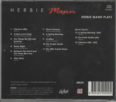 Herbie Mann - Herbie Mann Plays (CD)