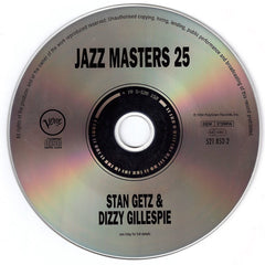 Stan Getz & Dizzy Gillespie - Verve Jazz Masters 25 (CD) Image