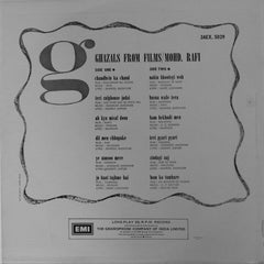 Mohammed Rafi - Ghazals From Films (Vinyl) Image