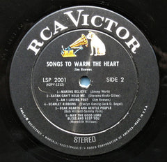 Jim Reeves - Songs To Warm The Heart (Vinyl)