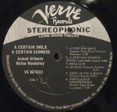 Astrud Gilberto / Walter Wanderley - A Certain Smile A Certain Sadness (Vinyl)