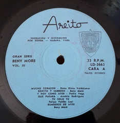 Beny Moré - Sonero Mayor Vol. III (Vinyl)