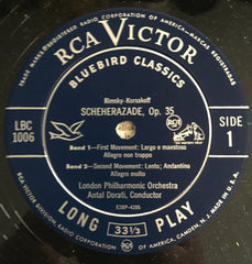 Nikolai Rimsky-Korsakov / London Philharmonic Orchestra, The, Antal Dorati - Scheherazade (Vinyl) Image