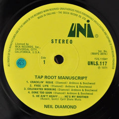 Neil Diamond - Tap Root Manuscript (Vinyl) Image
