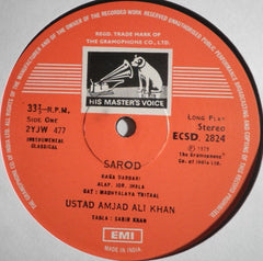 Amjad Ali Khan - Raga Darbari (Vinyl)