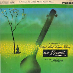 Roshan Ara Begum - A Tribute To Ustad Abdul Karim Khan (Vinyl)