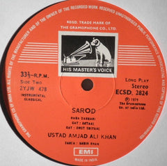 Amjad Ali Khan - Raga Darbari (Vinyl)