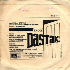 Madan Mohan - Dastak (Knock) (45-RPM)