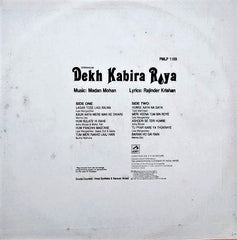Madan Mohan, Rajinder Krishan - Dekh Kabira Roya (Vinyl) Image