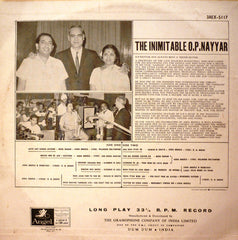 O. P. Nayyar - The Inimitable O.P.Nayyar (Vinyl)