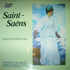 Camille Saint-Saëns, Gabriel Tacchino - Piano Concertos No. 3&4 (Vinyl) Image
