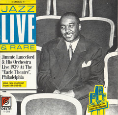 Jimmie Lunceford And His Orchestra - Live 1939 At The "Earle Theatre", Philadelphia (CD) Image