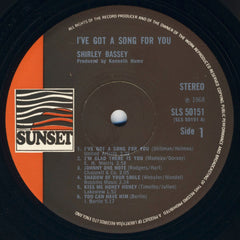 Shirley Bassey - I've Got A Song For You (Vinyl) Image