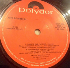 Mukesh - Hits Of Mukesh (45-RPM)