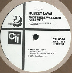 Hubert Laws - Then There Was Light (Volume 2) (Vinyl) Image