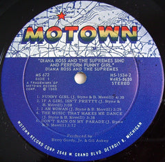 Diana Ross & Supremes, The - Sing And Perform "Funny Girl" (Vinyl) Image