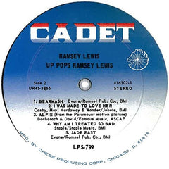 Ramsey Lewis - Up Pops Ramsey Lewis (Vinyl) Image
