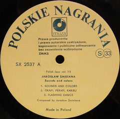 Jarosław Śmietana - Sounds & Colours (Vinyl)