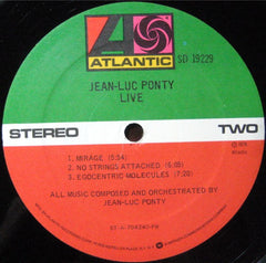 Jean-Luc Ponty - Live (Vinyl)