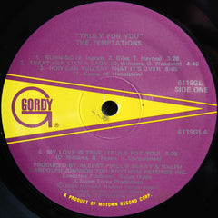 Temptations, The - Truly For You (Vinyl) Image