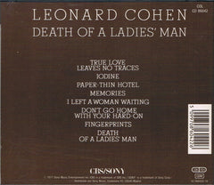 Leonard Cohen - Death Of A Ladies' Man (CD)