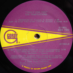 Temptations, The - Truly For You (Vinyl) Image