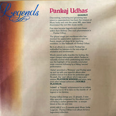 Pankaj Udhas - Music India Legends (Vinyl) (2)