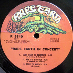 Rare Earth - Rare Earth In Concert (Vinyl) (2 LP) Image