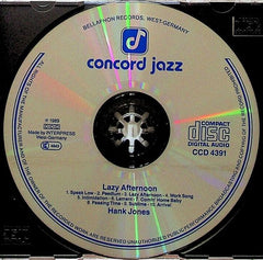 Hank Jones - Lazy Afternoon (CD) Image
