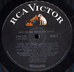 Benny Goodman Trio - Benny Goodman Quartet, The - Benny Goodman Quintet, The - Trio-Quartet-Quintet (Vinyl)