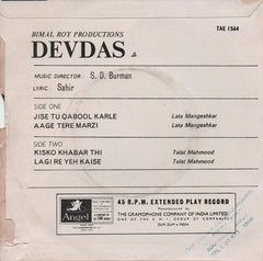 S. D. Burman - Devdas (45-RPM)