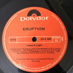 Eruption (4) - Leave A Light (Vinyl)