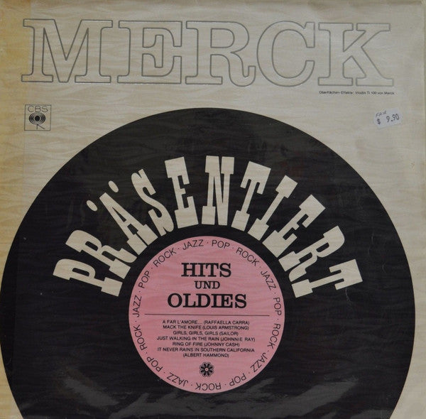 Various - Merck Präsentiert Hits Und Oldies (Vinyl) Image