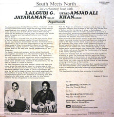 Lalgudi Jayaraman & Amjad Ali Khan - South Meets North (Vinyl) Image