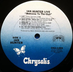 Ian Hunter - Welcome To The Club - Live (Vinyl) (2 LP) Image