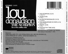 Lou Donaldson - The Scorpion (Live At The Cadillac Club) (CD) Image