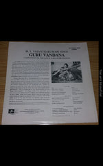 M. L. Vasanthakumari - M. L. Vasanthakumari Sings Guru Vandana (Vinyl)