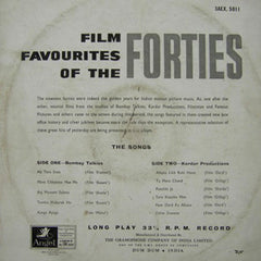 Various - Film Favourites Of The Forties (Vinyl) Image