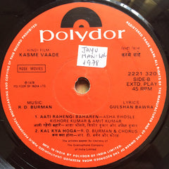 R. D. Burman - Kasme Vaade (45-RPM)
