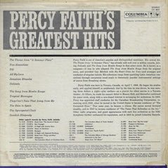Percy Faith - Percy Faith's Greatest Hits (Vinyl) Image