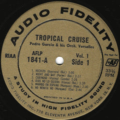 Pedro Garcia And His Del Prado Orchestra - Tropical Cruise Vol. 1 (Vinyl) Image
