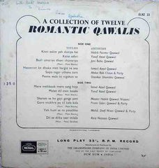 Various - A Collection Of Twelve Romantic Qawalis (Vinyl)