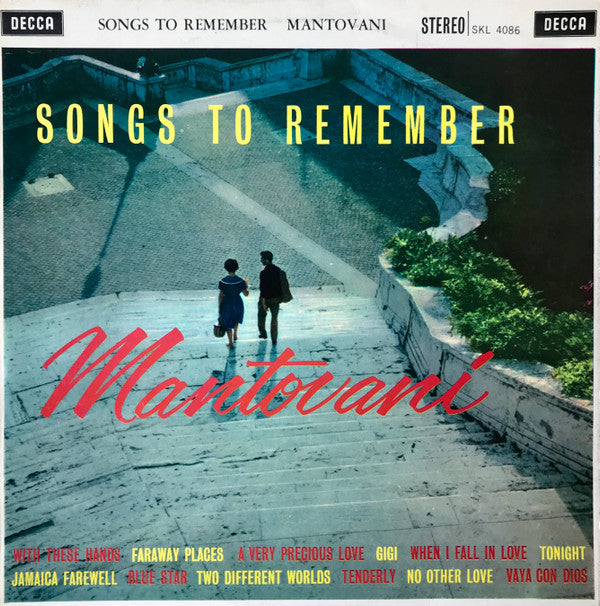 Mantovani And His Orchestra - Songs To Remember (Vinyl) Image