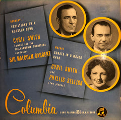 Ernst von Dohnányi, Wolfgang Amadeus Mozart, Philharmonia Orchestra, Sir Malcolm Sargent - Variations On A Nursery Song, Op. 25 / Sonata In D Major For Two Pianos, K.448 (Vinyl) Image