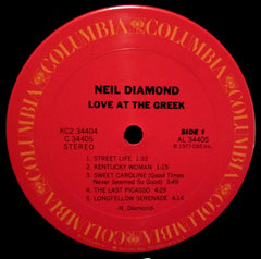 Neil Diamond - Love At The Greek: Recorded Live At The Greek Theatre (Vinyl) (2)