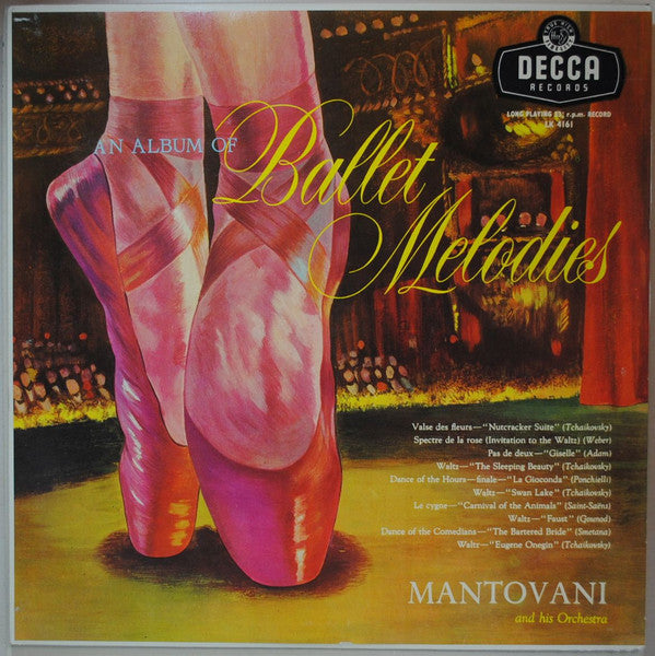 Mantovani And His Orchestra - An Album Of Ballet Melodies (Vinyl) Image