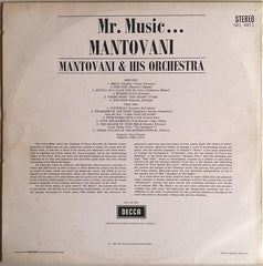 Mantovani And His Orchestra - Mr. Music...Mantovani (Vinyl) Image